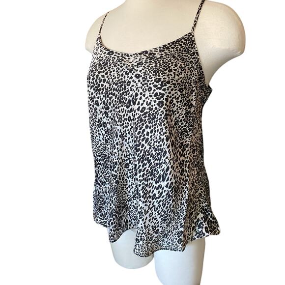 NWT BCBGMaxAzria animal leopard print dressy tank Medium - Picture 3 of 6